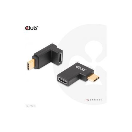 Club 3D CAC-1528 USB-C Gen 2 vinkel adapter kit Sort